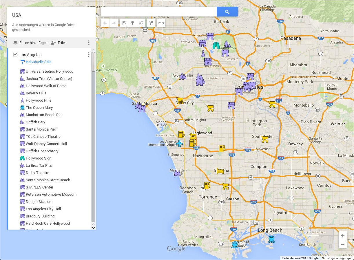 Google MyMaps
